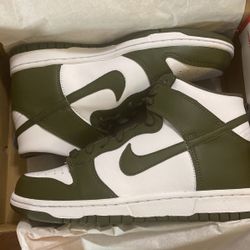 Nike Dunk High Cargo Khaki GS Size 6.5y