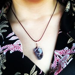 Amethyst necklace