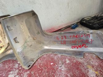 2016 2023 toyota tacoma rear bumper support rail coovers