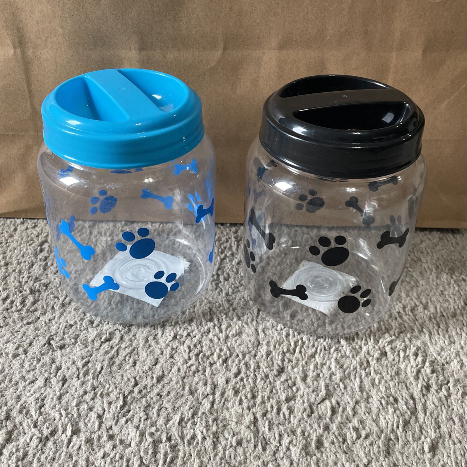 Dog food/treat containers
