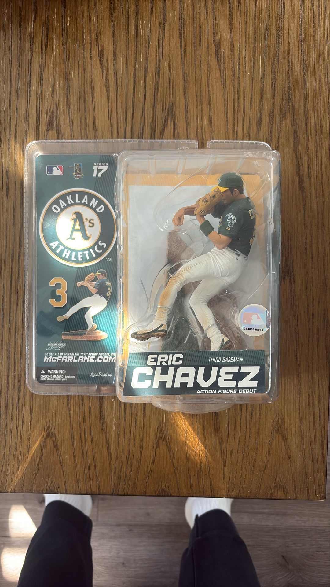 Eric Chavez Oakland A’s  Figurine