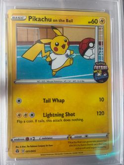 Pikachu on the Ball 001/005 PSA MINT 9