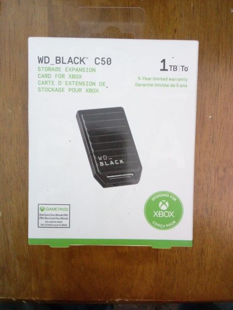 New Wd_black C50 1tb XBOX $60 Obo