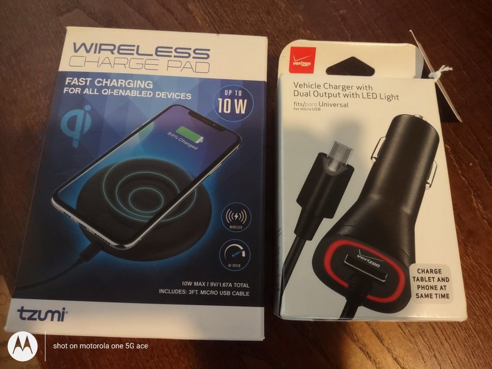 Phone Charging Accessories Both For $10
