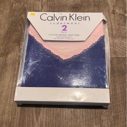 New Calvin Klein Tank Tops Medium 2 pack