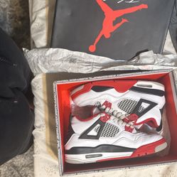 Fire Red 4s