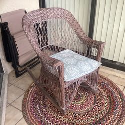 Wicker Rocking Chair