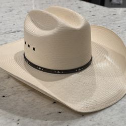 George Strait By Resistol 10X Straw Cowboy Hat 