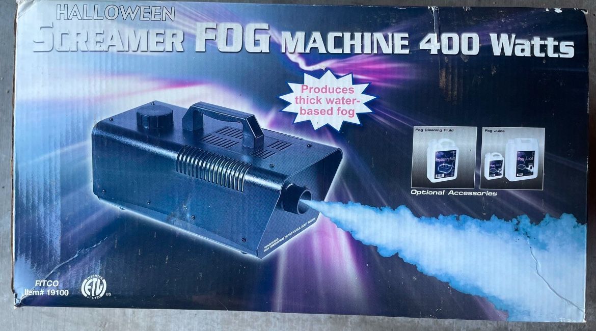 Halloween Screamer Fog Machine
