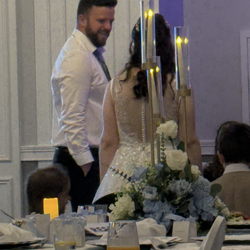 Centros de mesas para bodas o XV aneras