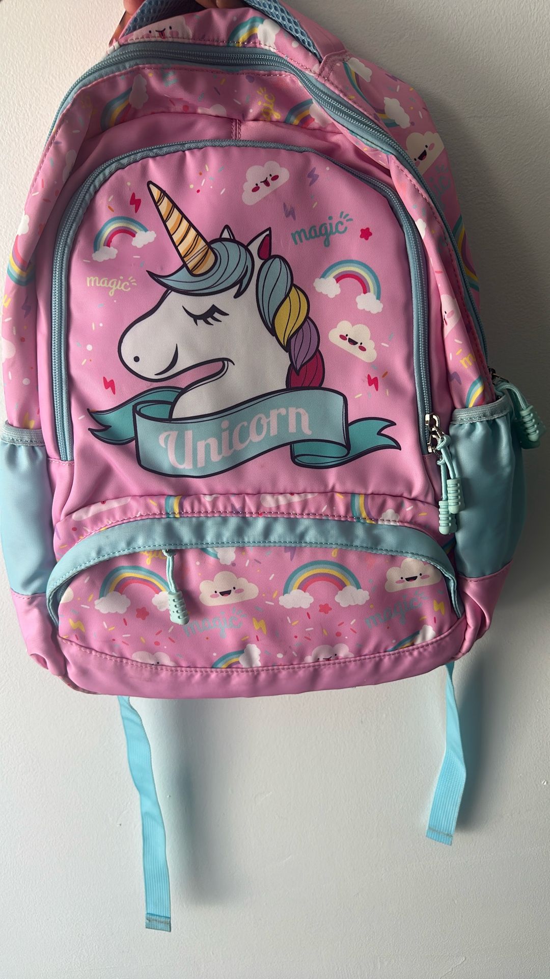 Unicorn girls backpack
