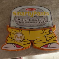 Smarty Pants Preschool 120 Brain-Building Cards