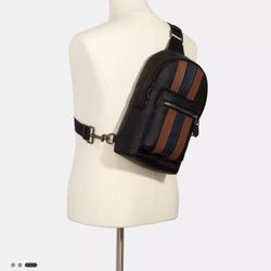 Coach West Pack with Varsity Stripe NWT 3180 men