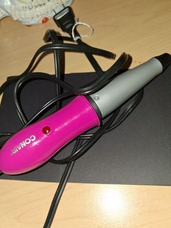 Conair Curling Iron Pink and Silver