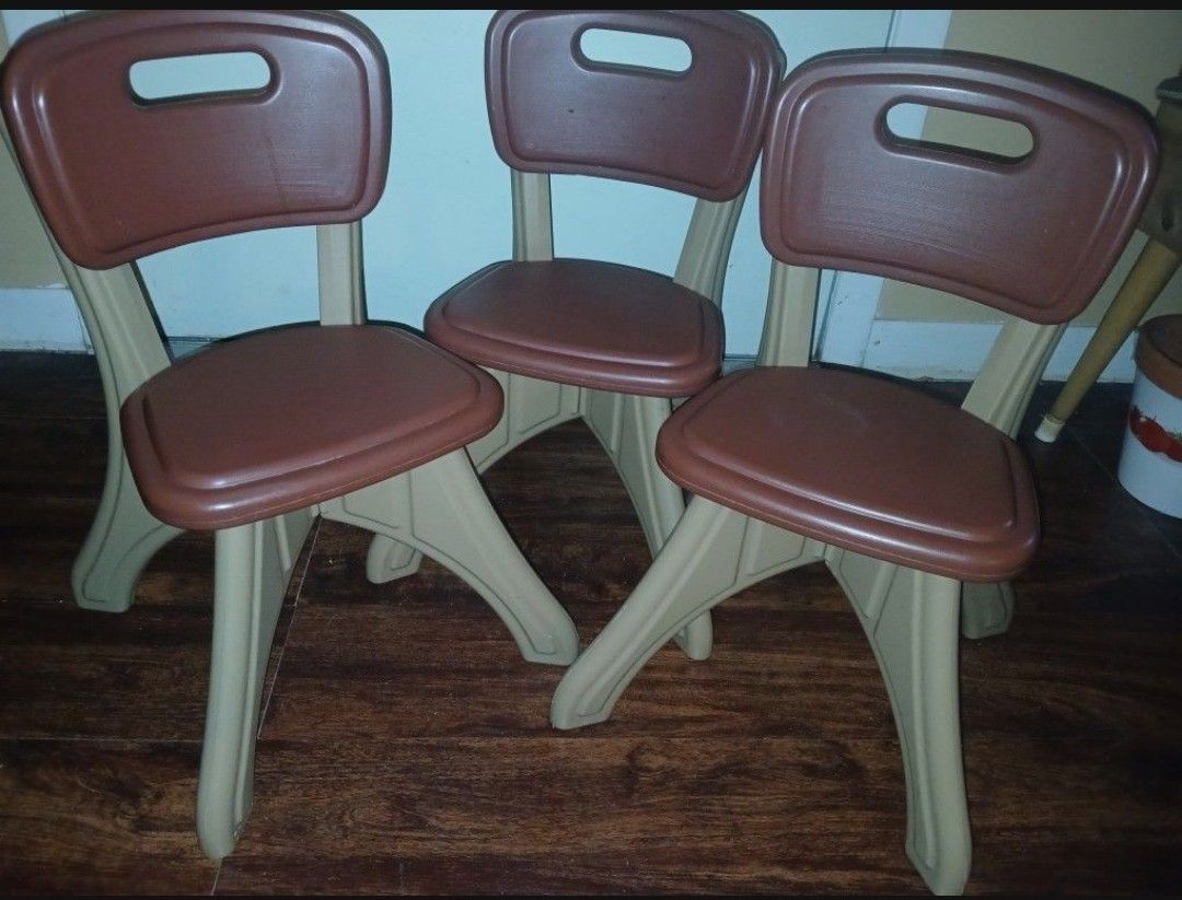 Step 2 Traditions Toddler Chairs. Maximum Weight 75 Lb. $10 Each Or Three/25