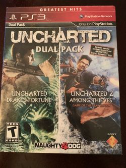 PS3 game uncharted dual pack