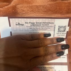 7 tickets to Six Flags great adventure