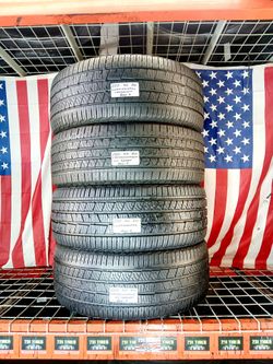 ⭐️ USED TIRES 255/45ZR20 CONTINENTAL CROSSCONTACT LX SPORT TOURING ALL SEASON 255 45 20