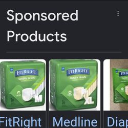 Fitright Adult Diapers  Xl