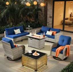 Patio furniture set outdoor new in the box