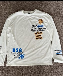 Manfinity Hypemode Loose Fit Men's Slogan Graphic Drop Shoulder T-Shirt