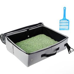 Travel Cat Litter Box With Lid