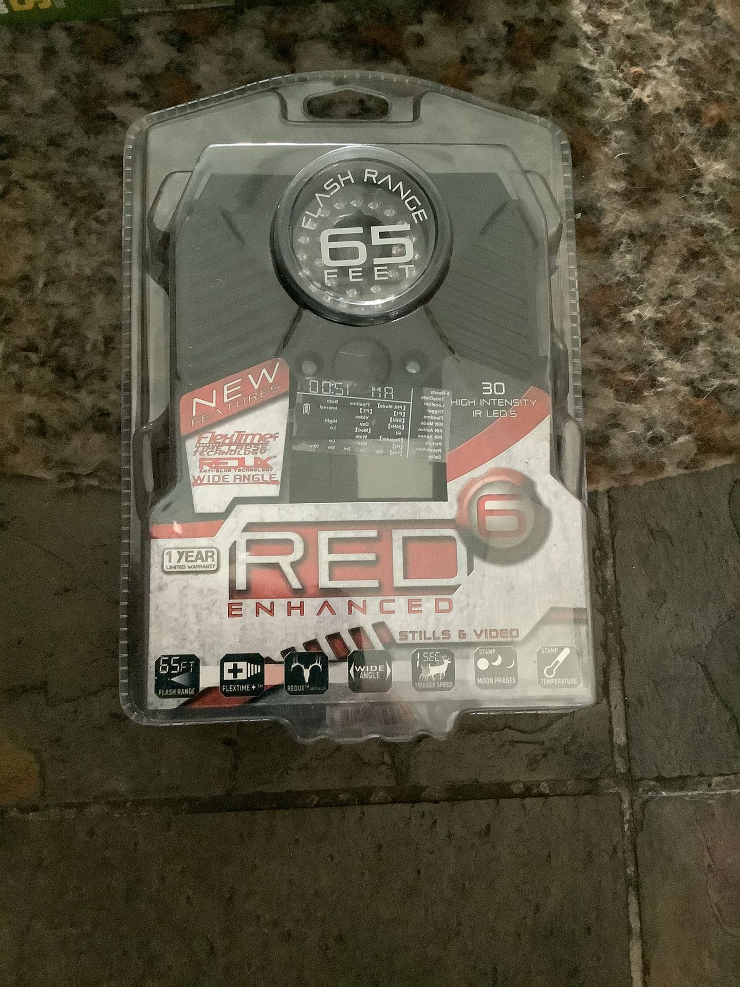 Like NEW!! Red Enhanced Trail Cam
