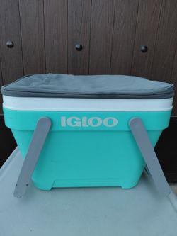 Igloo Cooler with Picnic Basket Handles