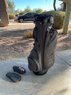 Stix heather gray golf bag
