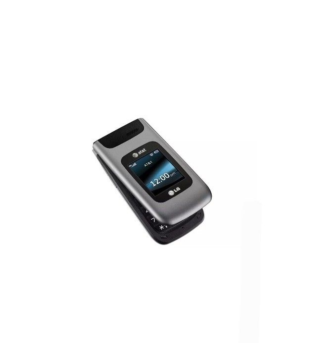 Flip Phone LG - A340 SILVER With 32 GB Micro SD Card