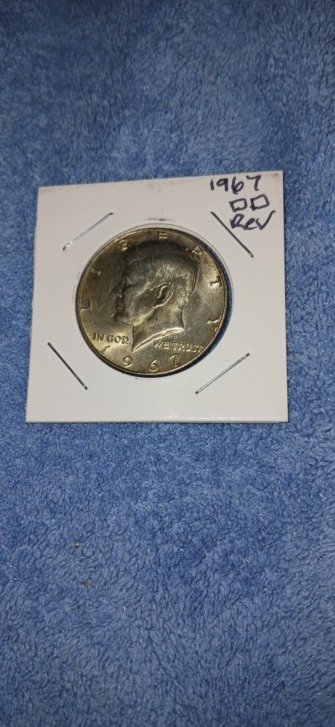 1967 HALF DOLLAR (DD Rev)