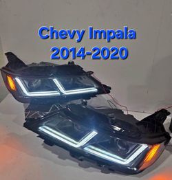 Chevy impala 2014-2020 headlights