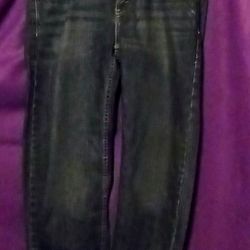 Levis 550" relaxed blue jeans women's size 9 Husky