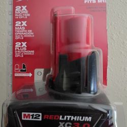 3.0 M12 Milwaukee Battery