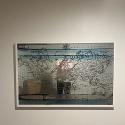 Mirror World Map Art