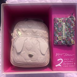 Betsey Johnson Mini Backpack 