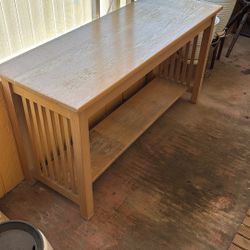 Solid Wood Console Table