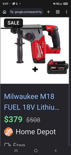 Milwaukee M18 Fuel: