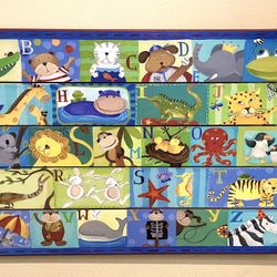 Alphabet Picture  with Animals for Child
