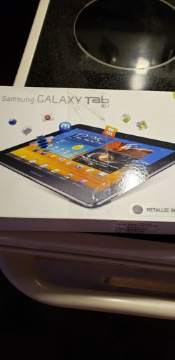 Samsung Galaxy tablet 10.1 Metallic Gray 32 GB's