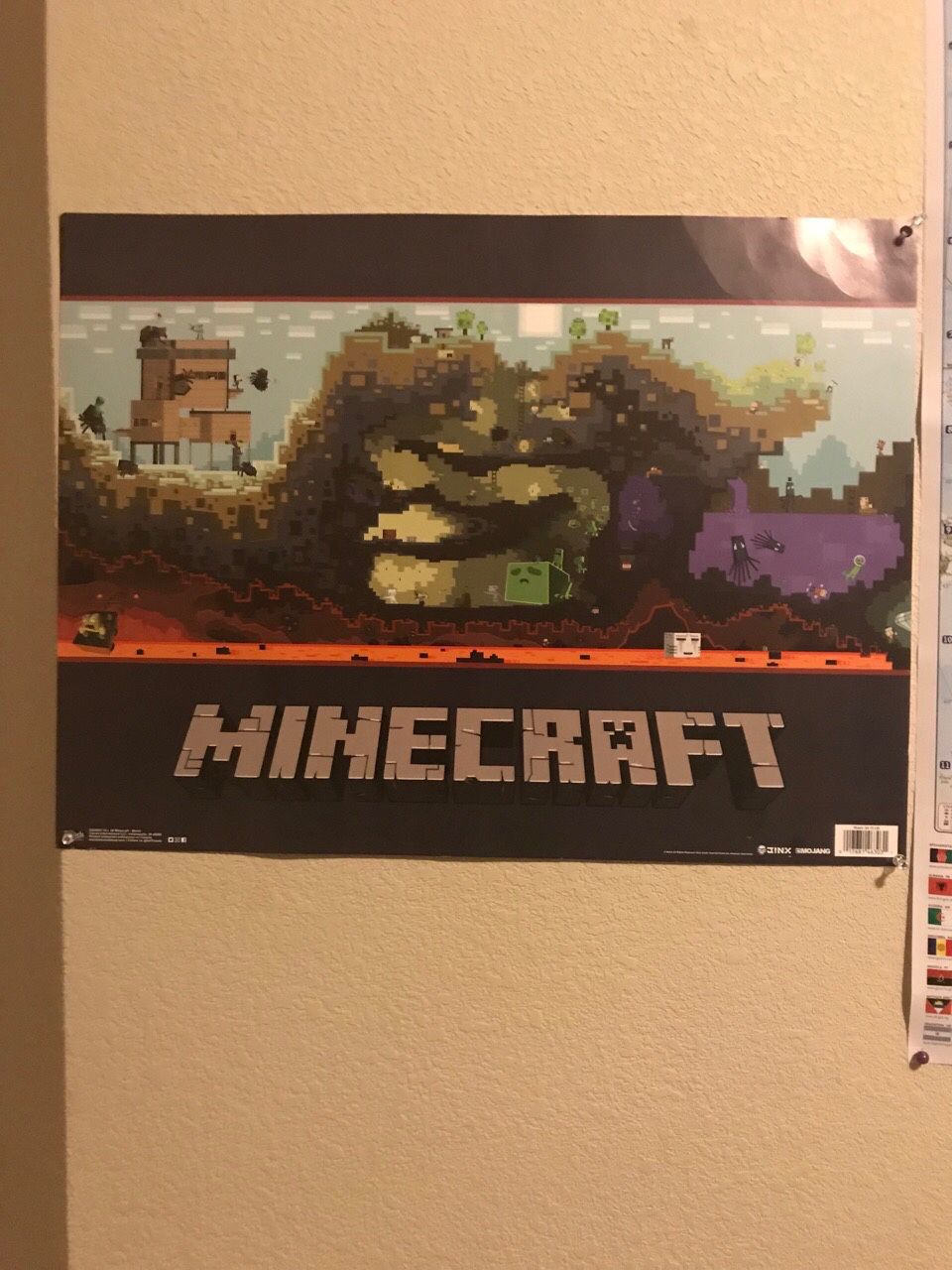 Mine craft, Portal, Attack on Titans, Anime Posters