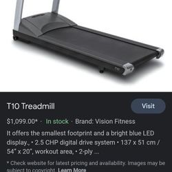 T10 Treadmill Like New!! 200$!!