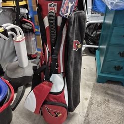 AZ Cardinals Golf Bag 185.00 Firm Great Condition 