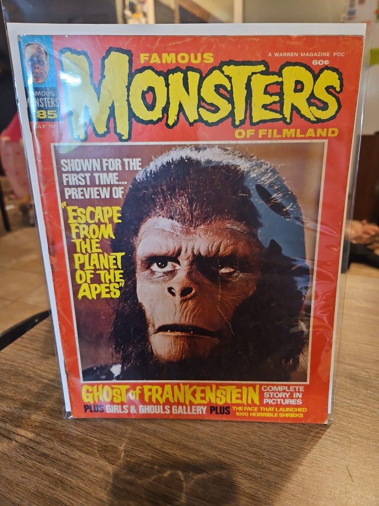 1971 July Famous Monsters Of Filmland #85