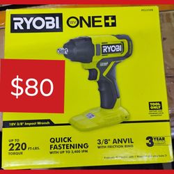 Ryobi 3/8" Impact Wrench Father's Day Gift