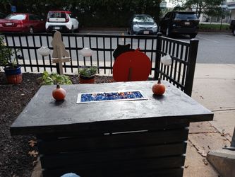 Custom Fire Pit Table