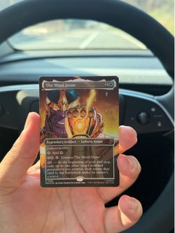 The Mind Stone Thanos Art Foil