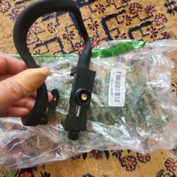 Amylove 2 Pcs Stroller Phone Holder Portable Cell Phone Holder Stand Universal Stroller Accessories for Parent Baby Toddler Cellphone Clamp with Non S