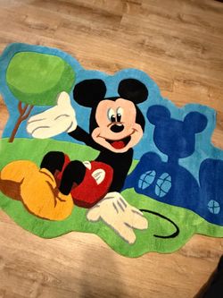 Kids Mickey Mouse Clubhouse customized vintage rug brand new