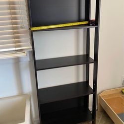 BLACK BOOKSHELVE